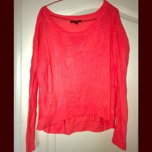 FINAL-American Eagle Coral Knit Sweater XS